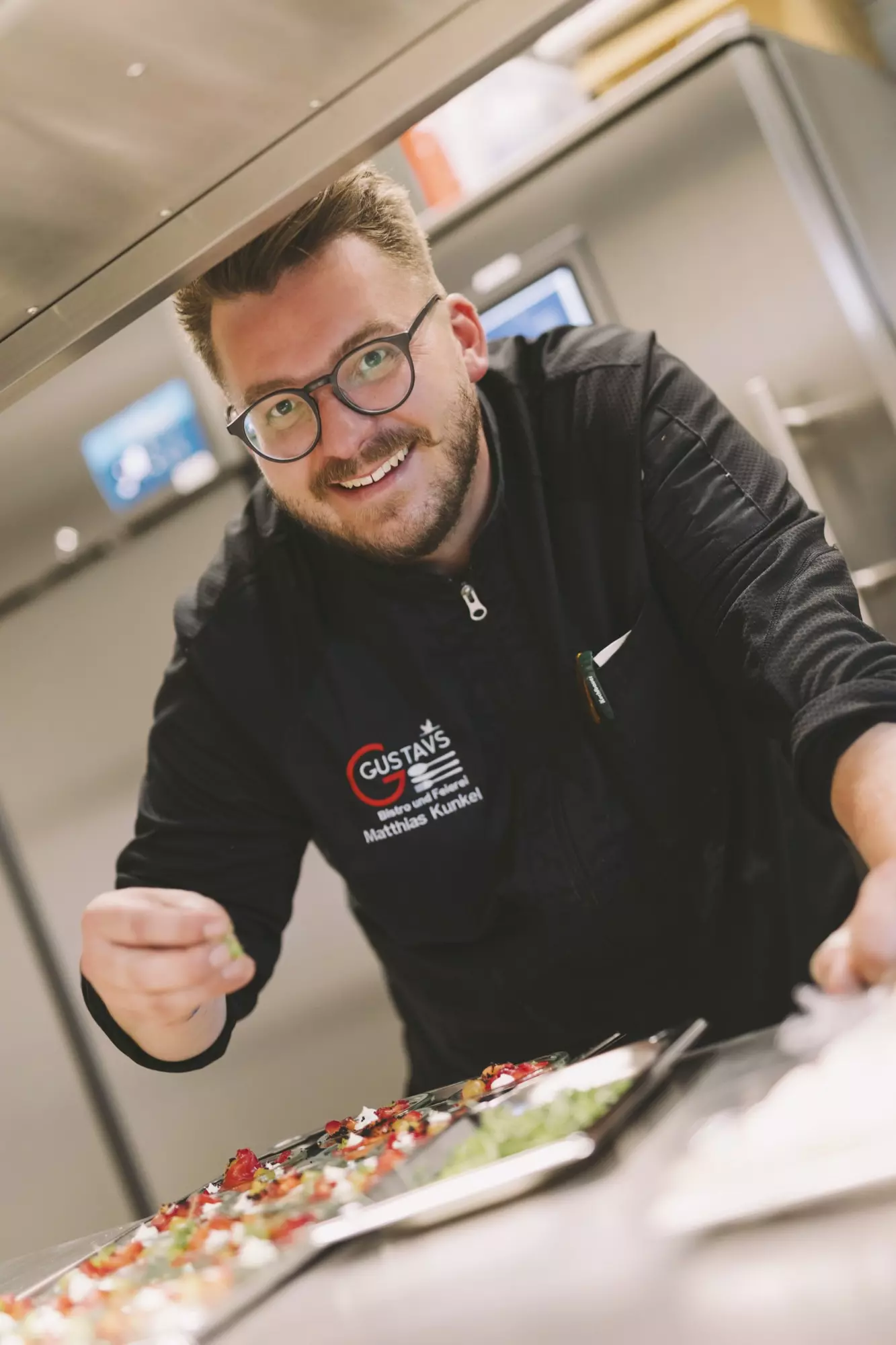 Gustavs Küchenchef Matthias Kunkel